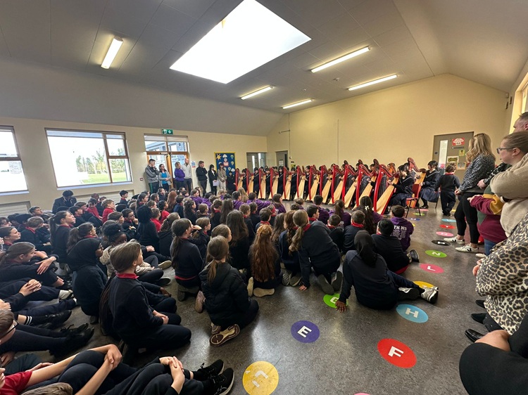 Kultureller Austausch mit Grundschule in Laois, Irland