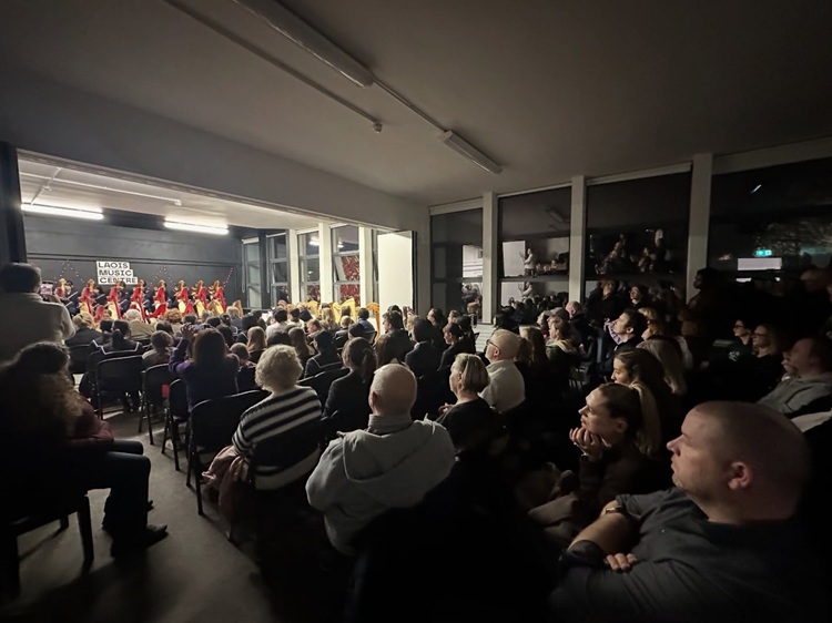 Musikaufführung in Portlaoise mit Music Generation Laois