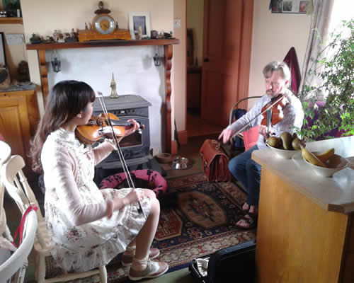 Irish Music Fiddle Lessons